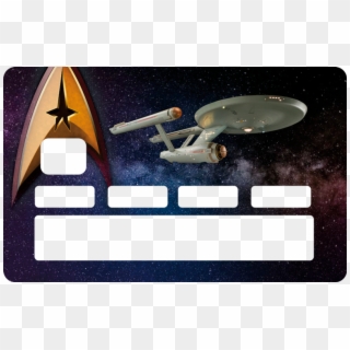 Star Trek Credit Card Sticker - Rocket Clipart
