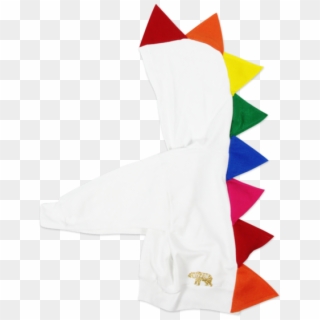 Rainbow Dinosaur Hoodie For Baby/toddler/kids - Origami Clipart