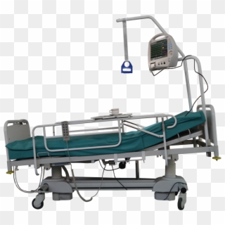 Bed Functional Medical With Electric Drive "kfe" - Stretcher Clipart