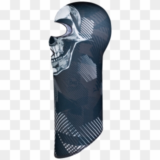 Buff Balaclava Microfiber Grey Clipart