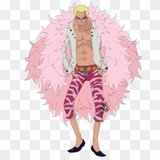 Doflamingo Png - Illustration Clipart - Large Size Png Image - PikPng