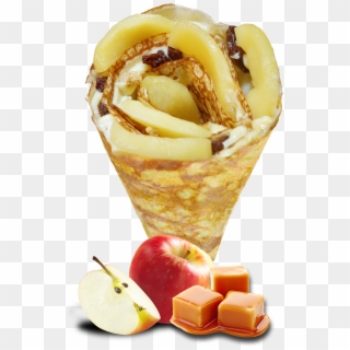 Crepes Apple & Yogurt Clipart