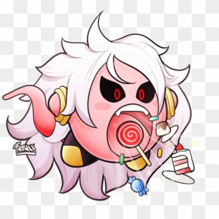 Andro#21-png 499562 - Android 21 And Kirby Clipart