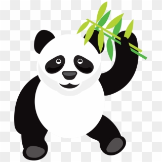 Panda Bear Svg Cut File - Gấu Trúc Png Clipart