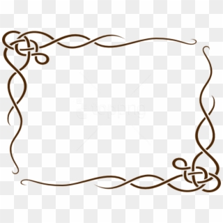 Brown Border Frame Png Clipart