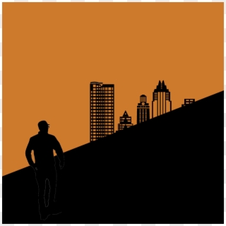 Austin Hipster - Silhouette Clipart