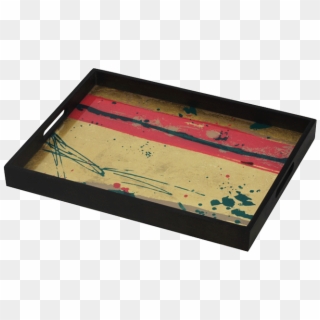 Painted Glass Small Tray - Serving Tray Clipart