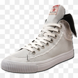 ~true Religion White Hanabel Convertible Sneaker Hitop - True Religion Hanabel Sneakers Men Clipart