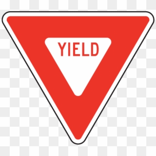 The Vienna Convention On Road Signs And Signals Updated - Road Sign Yield Clipart