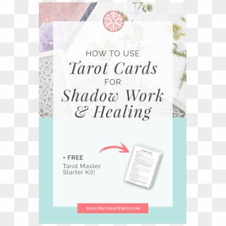 How To Use Tarot Cards For Shadow Work And Healing - Calligraphy Clipart
