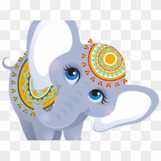 Indian Elephant Clipart Png Transparent Png