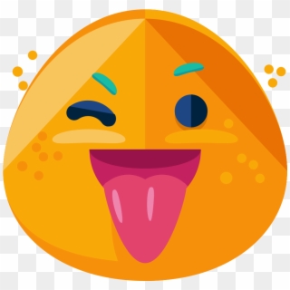 Imgly Sticker Emoticons Tongue Out Wink Clipart