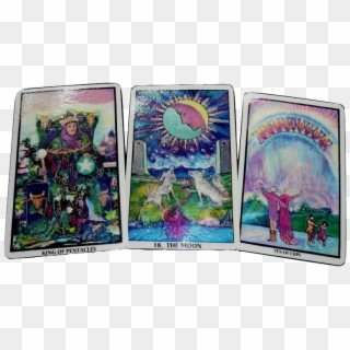 Short Meanings Of The Major Arcana Cards - Illuminated Tarot Clipart