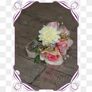 Jenny Ladies Wrist Corsage Gorgeous Artificial Bridal - Flower Bouquet Clipart