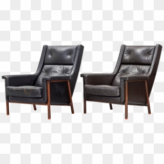 Black Armchairs Png Image - Armchairs Png Clipart