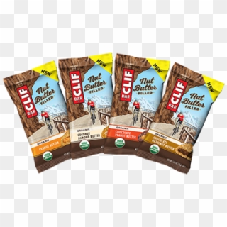 Clif Nut Butter Filled Variety 16-pack Packaging - Illustration Clipart