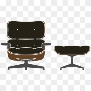 670 Lounge Chair - Office Chair Clipart