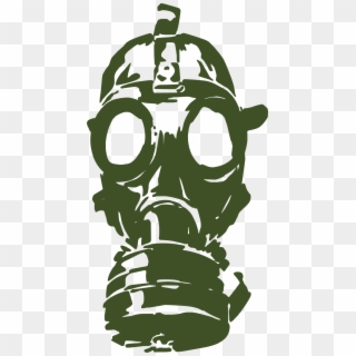 Gas Mask - Roupas Com Detalhes Refletivos Clipart
