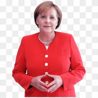 Angela Merkel Red - Angela Merkel Clipart