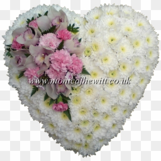 Cushion Heart With Cluster - Bouquet Clipart