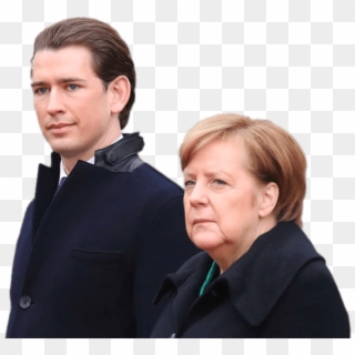 Download - Sebastian Kurz Angela Merkel Clipart