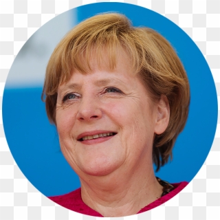Angela Merkel - Angela Merkel Face Transparent Clipart