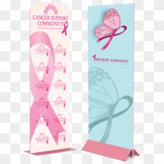 Breast Cancer Awareness Graphic Stand Full - Butterfly Clipart
