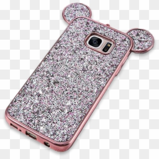 243-luxury Bling Sequins Silicone Case For Samsung - Glitter Cute Phone Cases For Samsung Galaxy S6 Edge Clipart