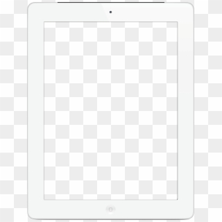 The Gallery For > White Ipad Frame Png - Led-backlit Lcd Display Clipart