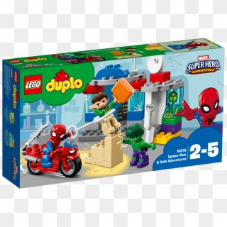 Lego Duplo Spiderman And Hulk Clipart