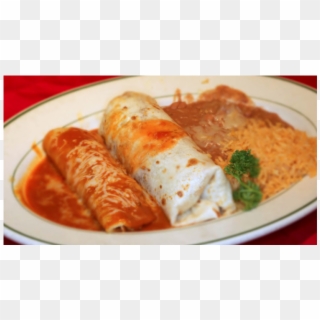 Lunch Combo 8- Burrito And Enchilada - Jachnun Clipart