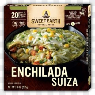 The Enchilada Sauce Combines Tangy Tomatillos & Serrano - Sweet Earth Frozen Bowls Clipart