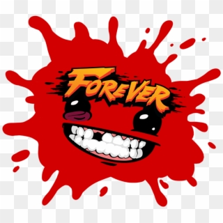 About Super Meat Boy Forever - Super Meat Boy Forever Logo Clipart