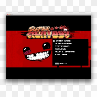 Super Meat Boy - Super Meat Boy Options Clipart