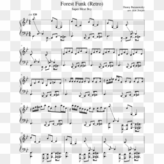Forest Funk - God's Plan Piano Sheet Music Clipart