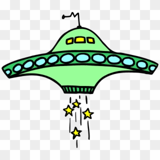 Ufo Clipart Invisible Background - Clip Art Sci Fi - Png Download