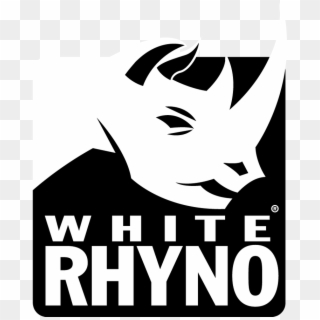 White Rhyno Logo - Poster Clipart