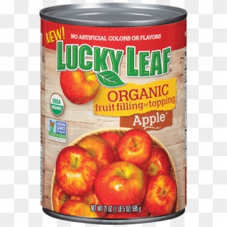 Organic Apple Fruit Filling - Lucky Leaf Blueberry Clipart