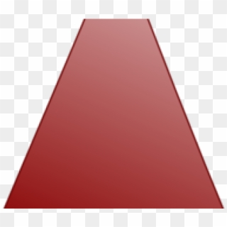 Shape Clipart Cone - Carmine - Png Download