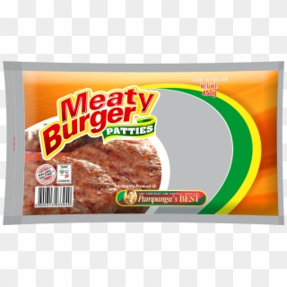 Meaty Burger 450g - Pampanga's Best Burger Patty Clipart