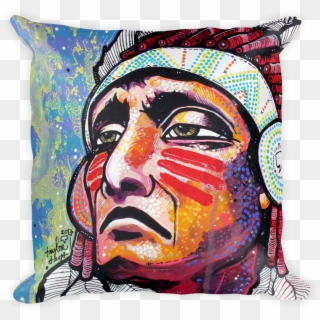 The Chief Square Pillow - Cushion Clipart