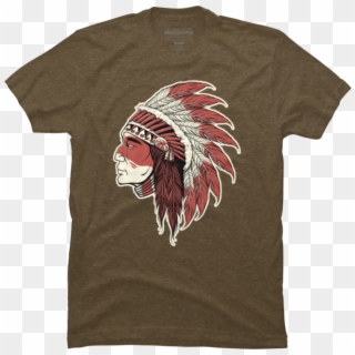 Native Indian Chief - Marvel T Shirt Design Clipart