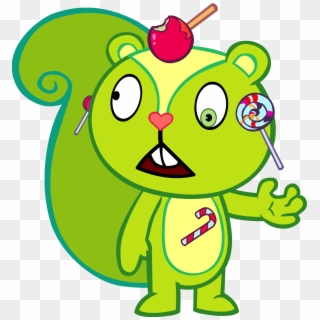 Stupid Png - Squirrel From Happy Tree Friends Clipart