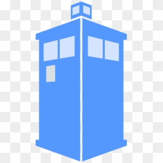 Minimalist By Seven - Doctor Who Tardis Icon Clipart