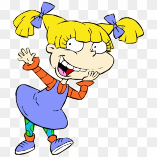 Angelica Pickles Looking Happy-re817 - Angelica Rugrats Png Clipart