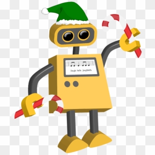 Holiday Elf - Robots In Transparent Background Clipart
