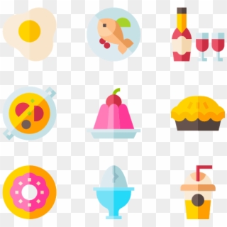 Icons Free Vector Food Transparent Background Clipart