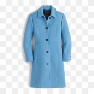Coat Png Image - J Crew Lady Day Coat Blue Size 4 Clipart