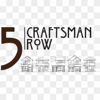 5 Craftsman Row Logo And Skinny Elevations - Charles Rennie Mackintosh Name Clipart