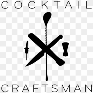 Cocktail Craftsman Logo - Illustration Clipart